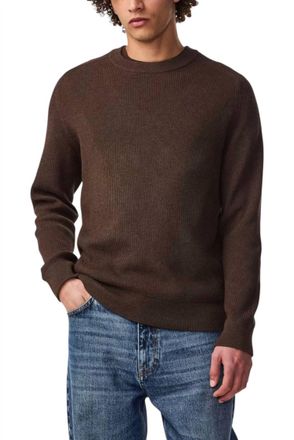 Nn.07 Kevin Crew Sweater In Demitasse