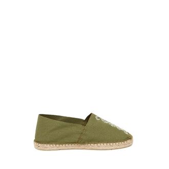 Ines De La Fressange Auriane Espadrilles - Dames - Espadrilles - Groen - 37 EU - Katoen - Schoenen