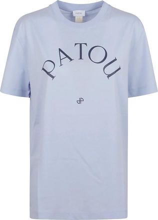 Patou T-Shirts, female, Blue, M, Blue T-Shirt Stylish Design Comfortable Fit