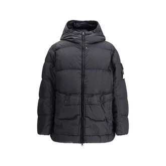 Stone Island Hooded Down Mens Jacket