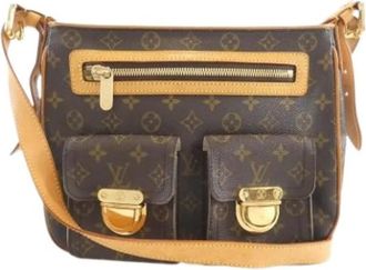 Louis Vuitton Pre-owned Hudson GM Schoudertas - Dames - Vintage Schoudertas - Bruin - ONE Size - Vintage