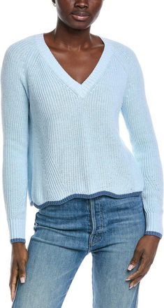 Autumn Cashmere Scallop Shaker Sweater