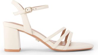 Carvela Womens Motto Block Wf Sandals - White - Size UK 7