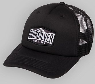 Quiksilver Decades Foam Trucker Cap schwarz