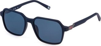 Fila SFI890V C03P Mens Sunglasses Blue Size 56