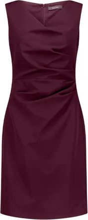 Vera Mont Dames, Jurken, Paars, Maat: 2XL Leer
