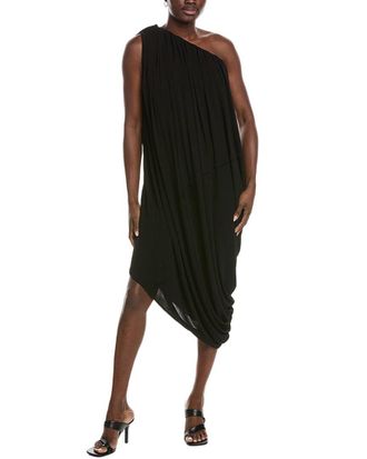 Co Co Jersey Draped Midi Dress