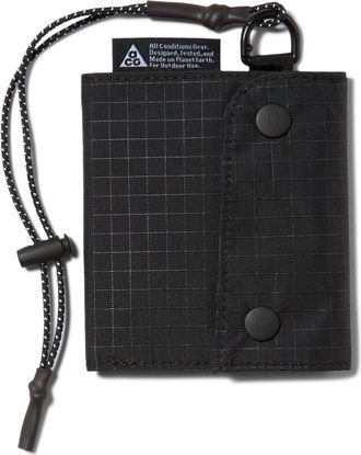 Nike Unisex Nike ACG Ultralight Fold Wallet in Black | N1014160-010