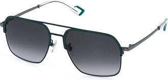 Sting SST582 0523 Mens Sunglasses Silver Size 59