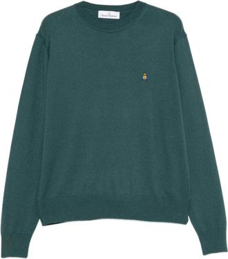 Vivienne Westwood Truien & Vesten, Heren, Groen, M, Round-neck Truien