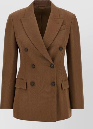 Brunello Cucinelli virgin wool double-breasted blazer
