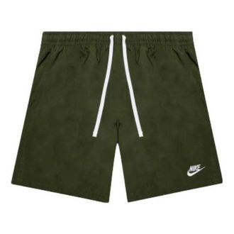 Nike Sportswear Shorts Olive Green AR2383-327