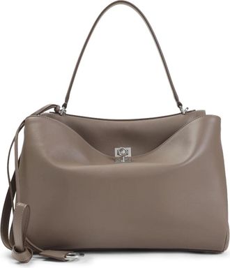 Balenciaga Rodeo M Handtas - Dames - Schoudertassen - Beige - ONE Size - Leer - Tassen