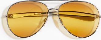 H&M Sonnenbrille im Pilotenlook - Orange