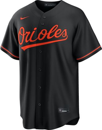 Nike Gunnar Henderson Baltimore Orioles Nike Mens MLB Replica Jersey in Black | RP26OLA1OL9-VJY