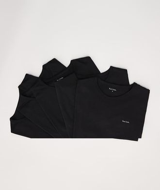 Paul Smith Confezione da 5 T-shirt vestibilit&agrave; classica nero