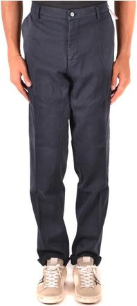 Mason's Slim-Fit Broeken - Heren - Slim Fit Broeken - Blauw - 5XL - Broeken
