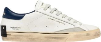 Crime London Sneaker Distressed - Heren - Sneakers - Veelkleurig - 44 EU - Leer - Schoenen