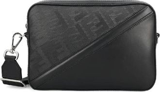 Fendi Diagonal Stripe FF Motif Camera Crossbody Bag