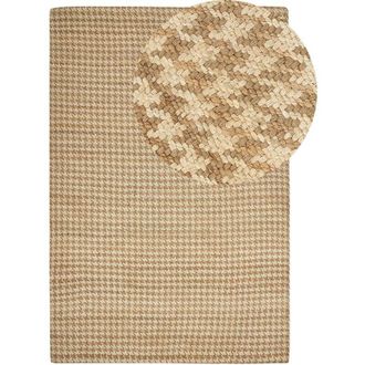 Beliani Rug ARAPTEPE Beige 200 x 300 cm Jute