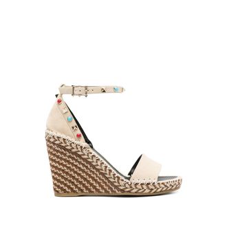 Valentino Garavani Studded Wedge Sandals