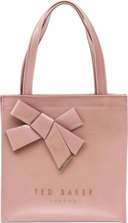 Ted Baker Strik dagelijkse boodschappentas (Koraalmotief)