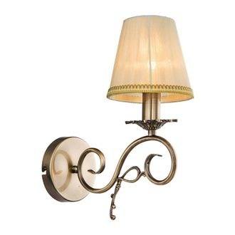 Lindby Lindby L&aacute;mpara De Pared finnick En Bronce Textura, Tela, Tejido, Seda