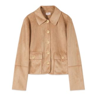 Oltre Jassen, Dames, Beige, 4Xl, Leather Jassen