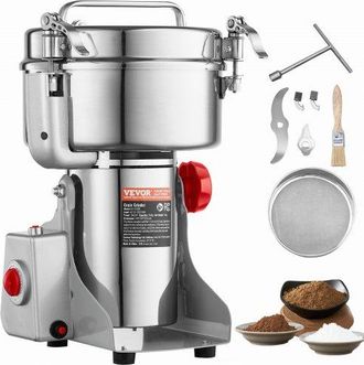 OEM Molinillo De Especias Comercial Capacidad De 2000 G Molinillo De Cereales El&eacute;ctrico 3400 W Molinillo De Alta Velocidad 32000 Rpm Para Granos Secos Esp