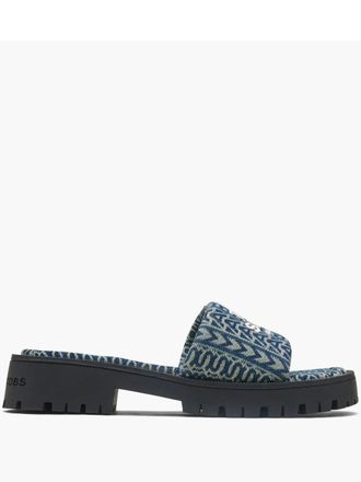 サンダル・ミュール Sandals - Marc Jacobs - Cotton - Blue Marc Jacobs Shoes Leather 6 Sandals Strappy Ankle Strap Blue