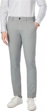 HUGO BOSS Chino Slim - Heren - Chinos - Grijs - W36 - Katoen - Broeken