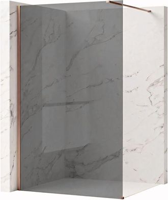 Rea Pared De La Ducha Rea Flexi Grey Brush Copper 120 Grey