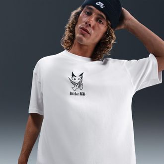 Nike Mens Nike SB Skate T-Shirt in White | HV2195-100