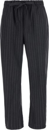 Semicouture Broeken, Dames, Grijs, M, Wol, Buddy Broek