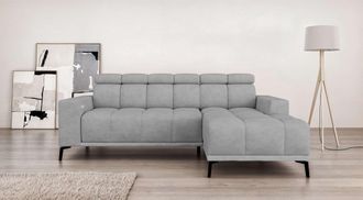 HOME AFFAIRE Ecksofa »CAZIE, Designsofa, L-Form, trendige Bubble-Optik,« L-Form mit Wellenunterfederung, Recamiere rechts/links bestellbar