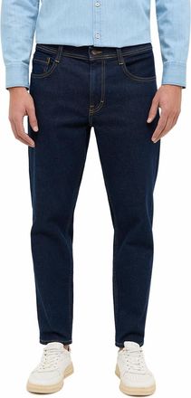 Mustang Tapered-fit-Jeans MUSTANG Herren Style Denver Tapered, Herren, Gr. 36, L&auml;nge 30, blau (940 dunkelblau), Denim/Jeans, 99% Baumwolle, 1% Elasthan, unifa