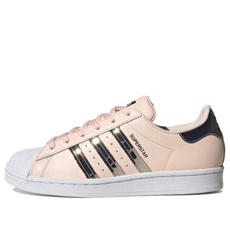adidas (WMNS) adidas Superstar Metallic 3 Stripes - Pink Tint FW5014