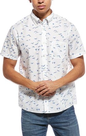 Brooks Brothers Friday Sailboat Print Shirt