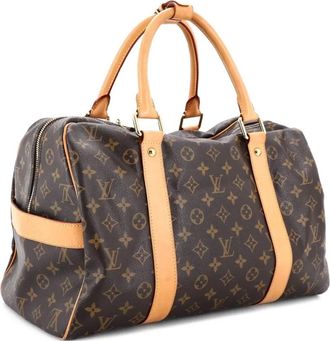 Louis Vuitton Carryall Handbag Monogram Canvas satchel - Marrone