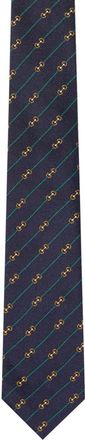 Gucci silk tie - men - Silk - One Size - Blue