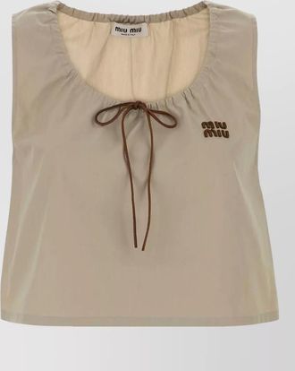 Miu Miu panama top