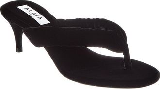 Alaia Ala&iuml;a Velvet Mule