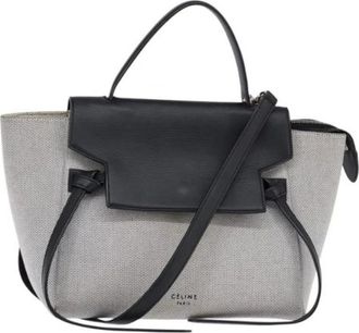 Celine Pre-owned Handbags, female, Gray, Size: ONE SIZE Pre-owned Vintage Handbag