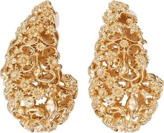 Tory Burch Filigree Wave Earrings in Tory Gold at Nordstrom