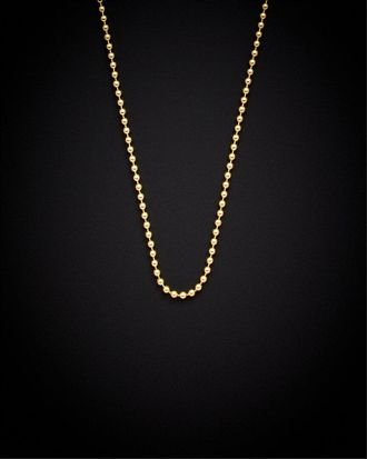 Italian Gold, Inc 14K Italian Gold 2Mm Polished Ball Chain Necklace