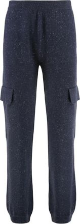 PESERICO Pantaloni sportivi con orli elasticizzati - Blu