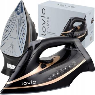 OEM Plancha De Vapor Port&aacute;til Con Suela De Cer&aacute;mica. Salida De Vapor De Hasta 240 G. 2600 W. Lovio
