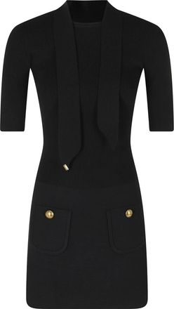 Elisabetta Franchi Mujer, Vestidos, Negro, Talla: L