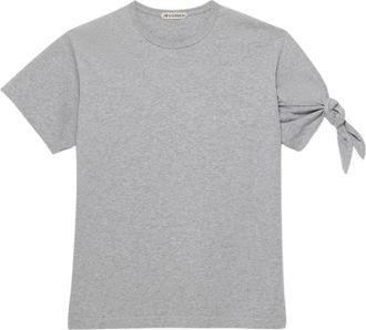 J.W.Anderson Sleeve Knot T-Shirt - Dames - T-shirts - Grijs - L - Katoen - Tops