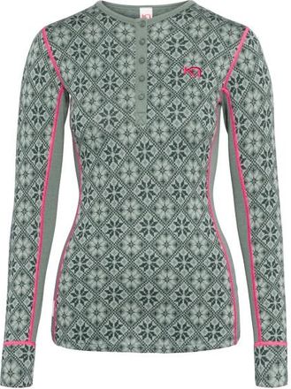 Kari Traa Rose L/S Merinounterwäsche für Damen | grau